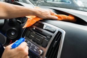 car detailing stain removal