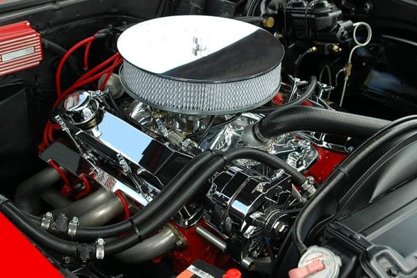 Clean engine compartment