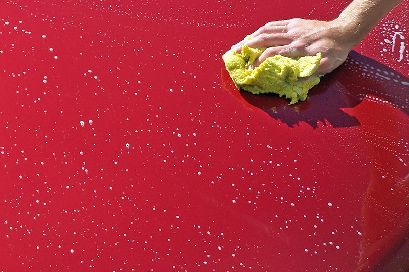 Meticulous hand washing for your fine vehicle